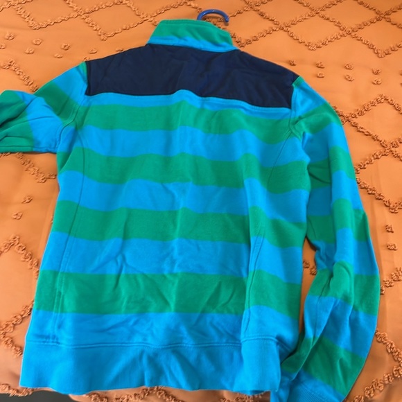 Le Tigre Blue and Green Striped Long Sleeve Small - Picture 6 of 8